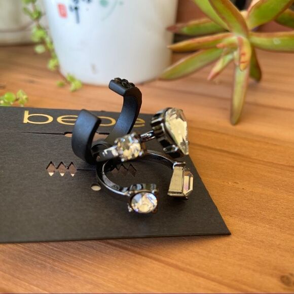 bebe Statement Ring $16 each or bundle 3 for $25 - Picture 1 of 9